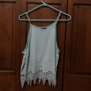 Blue Kendall & Kylie Tank Top